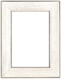 Antique White Frame 7" x 9"
